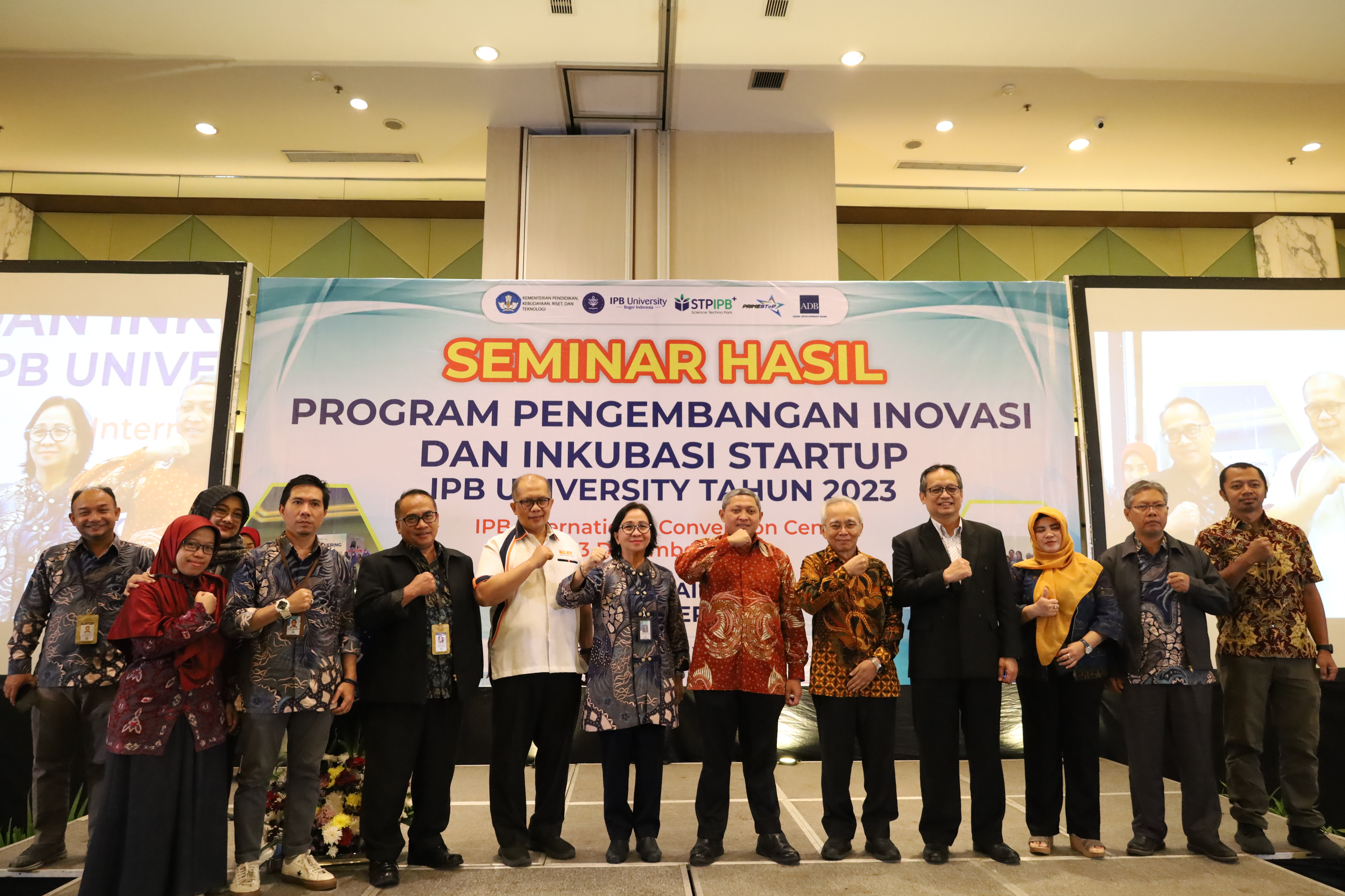 Seminar Hasil Program Pengembangan Inovasi dan Inkubasi Startup IPB University Tahun 2023